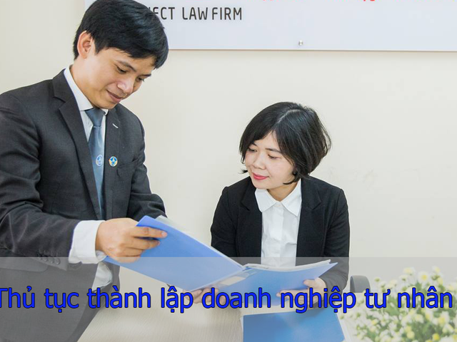 Thủ tục thành lập doanh nghiệp tư nhân - Luật Kết Nối