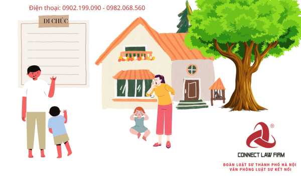 BỐ TÔI MUỐN DI CHÚC TOÀN BỘ TÀI SẢN LÀM NƠI THỜ CÚNG THÌ VỢ VÀ CON CẦN PHẢI LÀM GÌ?