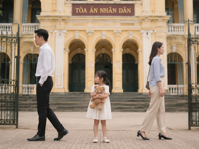 Quy trình và cách giành quyền nuôi con khi ly hôn tại Long Biên mới nhất